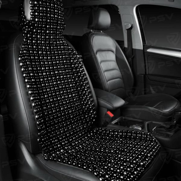 Накидка массажная PSV P2003 BIG (большая) деревянные косточки (Черный), 1 шт. Накидка массажная PSV P2003 BIG (большая) деревянные косточки (Черный), 1 шт.