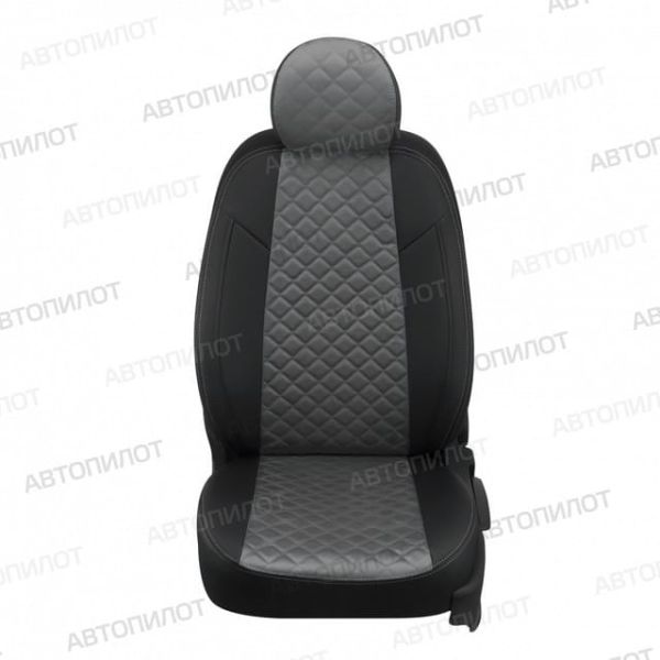 Чехлы Автопилот Алькантара Ромб на ТагАЗ Road Partner (2009+)