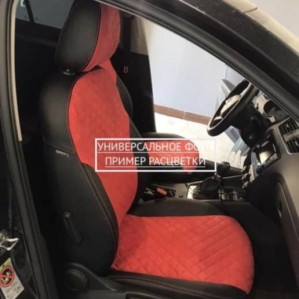 Чехлы Автопилот Алькантара Ромб на Great Wall Poer King Kong (2022+) Чехлы Автопилот Алькантара Ромб на Great Wall Poer King Kong (2022+)